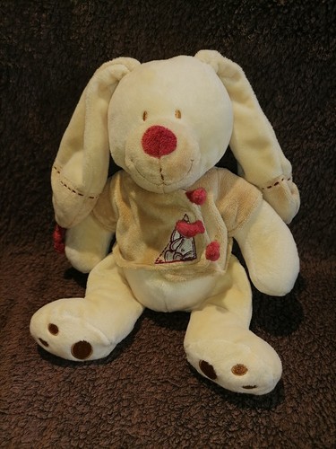 Doudou peluche lapin - , bastien