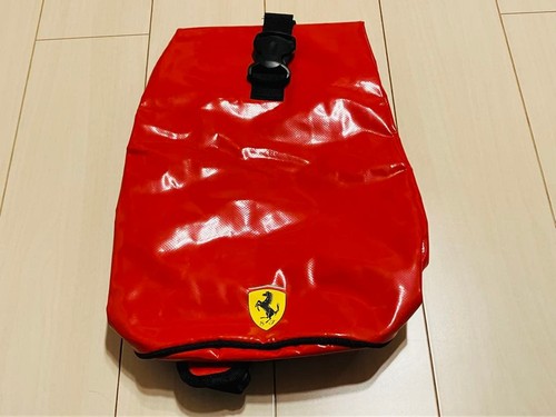 Ferrari red backpack - ferrari,
