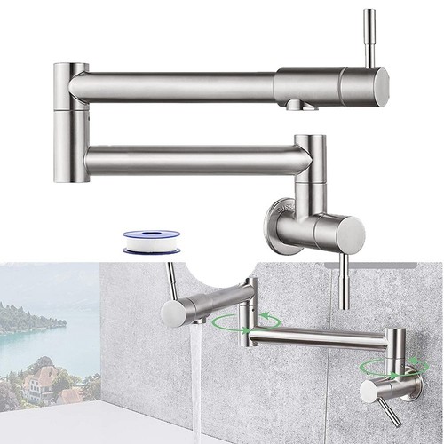 Robinet cuisine mural - 1x, de