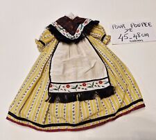 ROBE POUR POUPEE DE PORCELAINE DE 45 A 48 CM ENVIRON