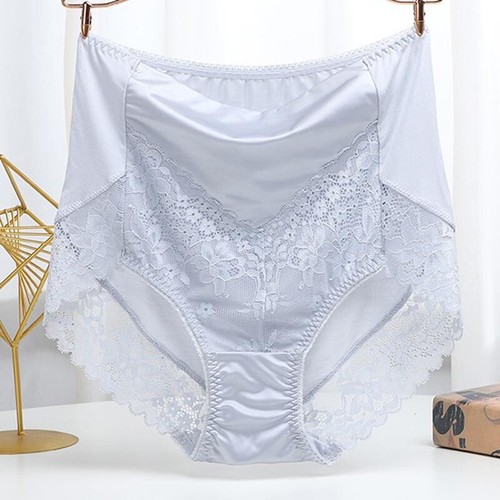 Femme satin dentelle slip - dentelle,