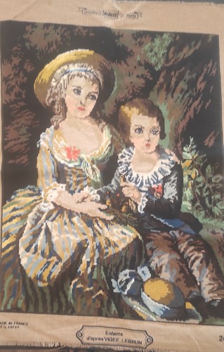 Tableau canevas ancien - tableau,