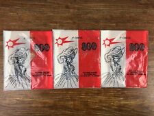 3x Bas Polyamide sans couture T4 Vintage Années 70  Chair   Stockings - Strümpfe