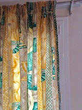 Paire double rideau style - ,