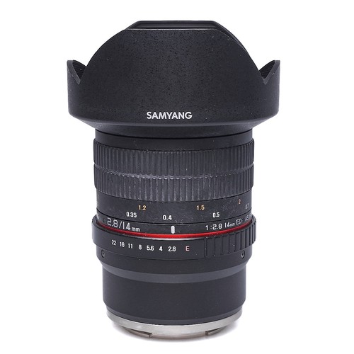 Objectif samyang 8 af - objectif, mm/2,8