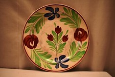 Ancien Spongeware Plaque