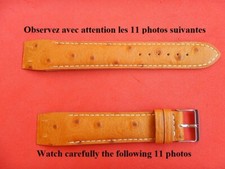 18 mm BRACELET VEAU VERITABLE