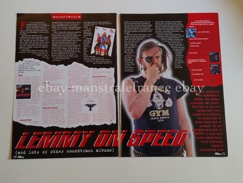 Lemmy motorhead clippings - motorhead, uk