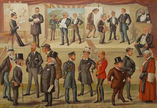 Estampe ancienne foire - , à