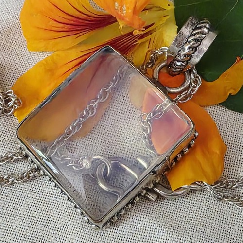 Collier argent 925 pendentif - collier,