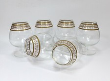 6 X Verres À Cognac Années