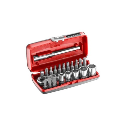 Coffret douilles 6 pans - 6,