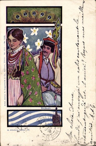 Scène couple costume - couple, en