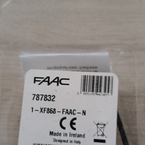 Faac récepteur xf868 - faac,