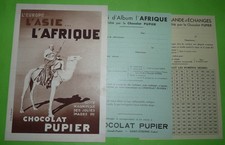 CHOCOLAT PUPIER PUBLICITE 1939