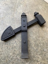 Arret de portail en fonte,butée