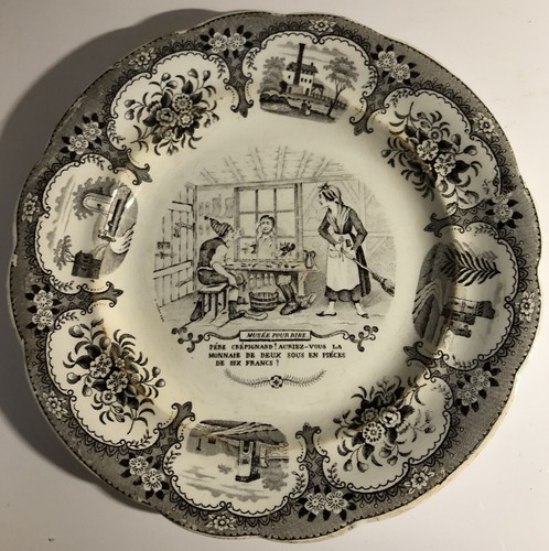 Assiette parlante - assiette,