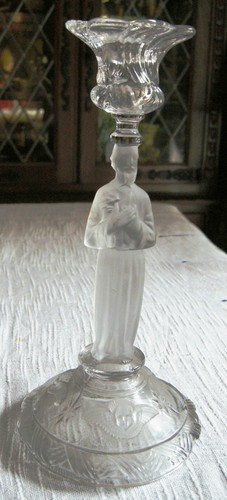 Bougeoir cristal portieux - bougeoir,