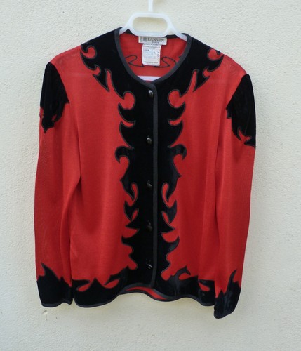 Lanvin vintage 90s gilet veste - 90s,