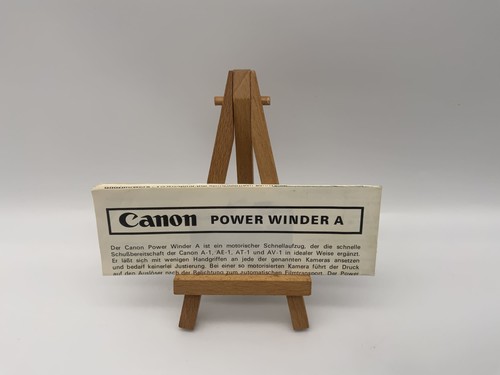 Canon power winder manuel - power,