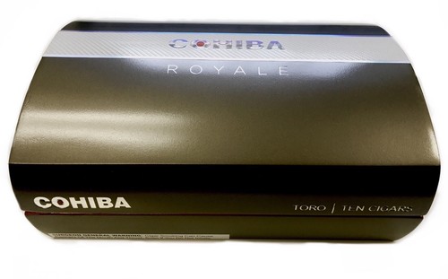 Cohiba royal empty cigar box - cohiba,