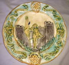 ANCIEN BELLE ASSIETTE JEANNE D