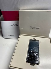 Sagem my521X  Faconnable Mobile Phone Old Stock Rare collectors Mobile Phone 