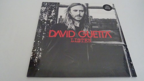 2lp neuf david guetta listen - david, guetta"listen"