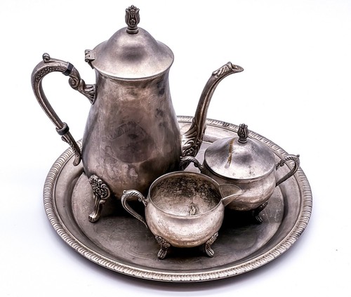 Vintage cafetière avec - cafetière,