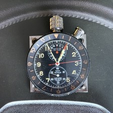 Vintage Heuer Super Autavia Dashboard Chronograph – Valjoux 5 – 1960s – Working