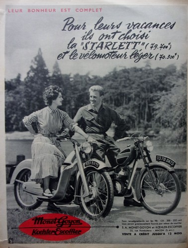 Advertisement motorcycle monet - advertisement,