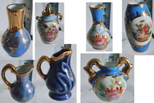 lot miniature mini vase  broc