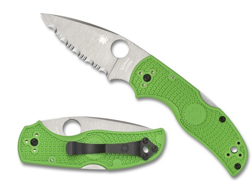 Spyderco native green - 5,, frn