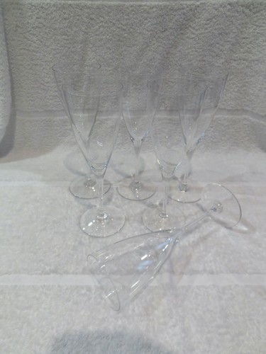 Verres eau cristal - 6, à