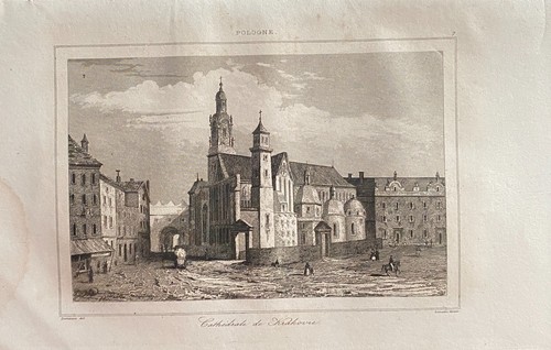 Gravure pologne 1840 - ,