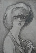 Kees VAN DONGEN : Jolie jeune