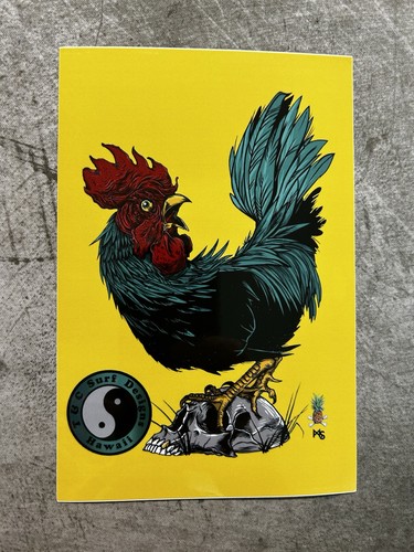 Sticker dark seas surf - sticker,