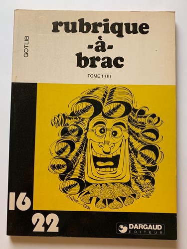 Gotlib rubrique brac tome - a,
