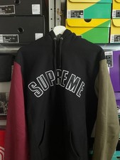 Supreme FW16 Color Block Arc Logo Hooded Sweatshirt Size XL