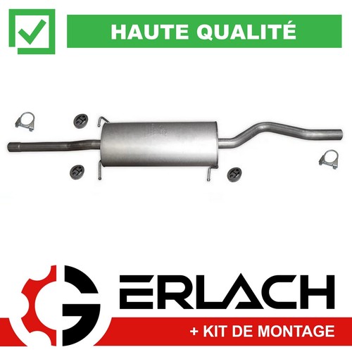 Silencieux intermediaire pour
