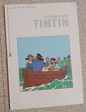 Document Du Premier Jour Les Voyages De Tintin 2007 Bloc