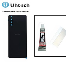 Vitre arrière pour Sony Xperia 10 III (Noir / Black ) - origine démontée