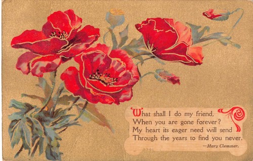 1910 postcard pretty - postcard, of