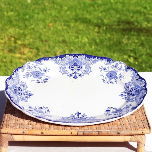 Ancien grand plat - , cm