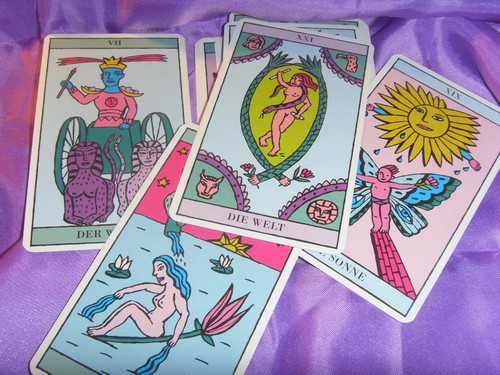 Modernisé tarot rider - du,