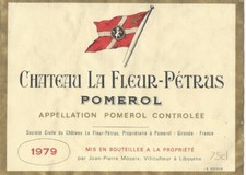 Etiquette Fleur Pétrus 1979