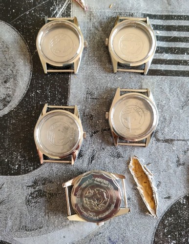 Lot boîtiers montre enicar - lot, 5