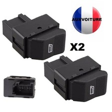 2 BOUTON LEVE VITRE VW POLO 6N de 1999 a 2001 6X0959855 6X0 959 855 B