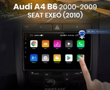 RADIO 2 DIN 9" POUR AUDI A4 B6