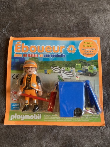 Personnage geobra éboueur - geobra,